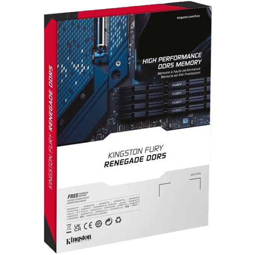 Kingston FURY Renegade 32GB (2x16GB) 6400MT/s DDR5 Memory Kit